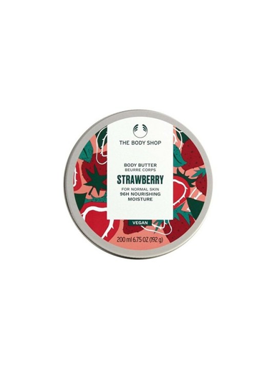 The Body Shop Burro corpo per pelli normali Burro corpo alla fragola - Volume: 200ml donna