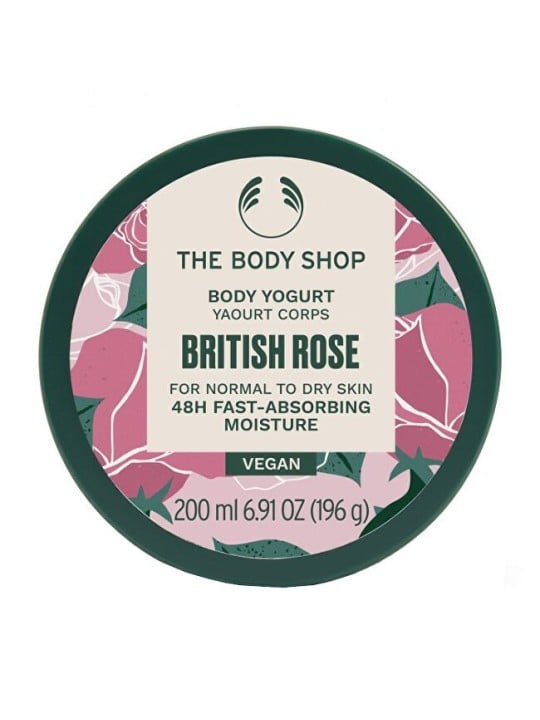 The Body Shop Yogurt corpo British Rose Yogurt corpo 200ml donna