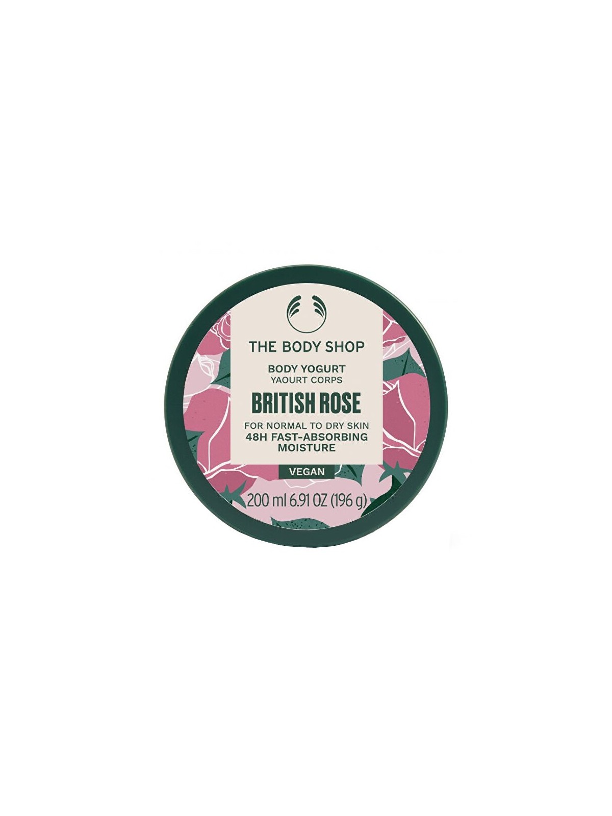 The Body Shop Yogurt corpo British Rose Yogurt corpo 200ml donna