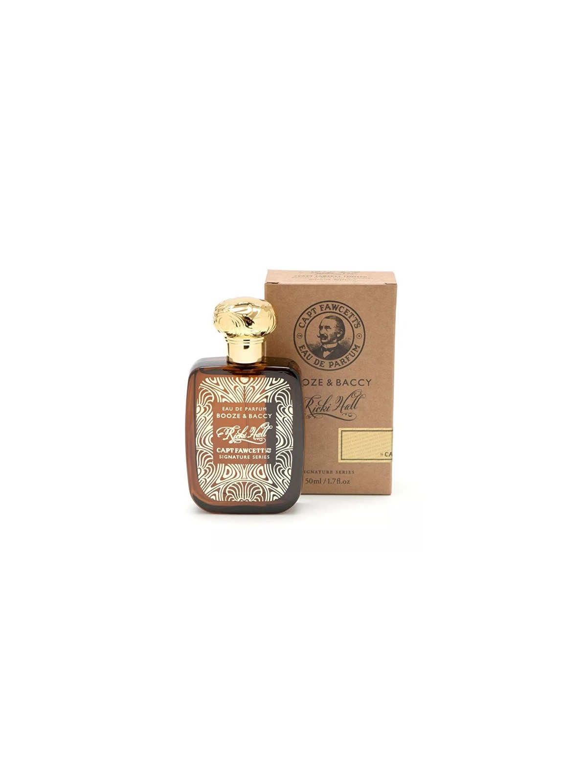 Captain Fawcett Ricki Hall`s Booze & Baccy Eau de Parfum 50ml uomo
