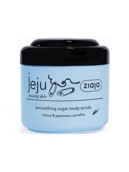 Ziaja Peeling corpo allo zucchero con granelli neri Scrub corpo levigante allo zucchero 200ml donna