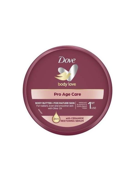 Dove Burro corpo per pelli mature Pro Age Body Butter 250ml donna