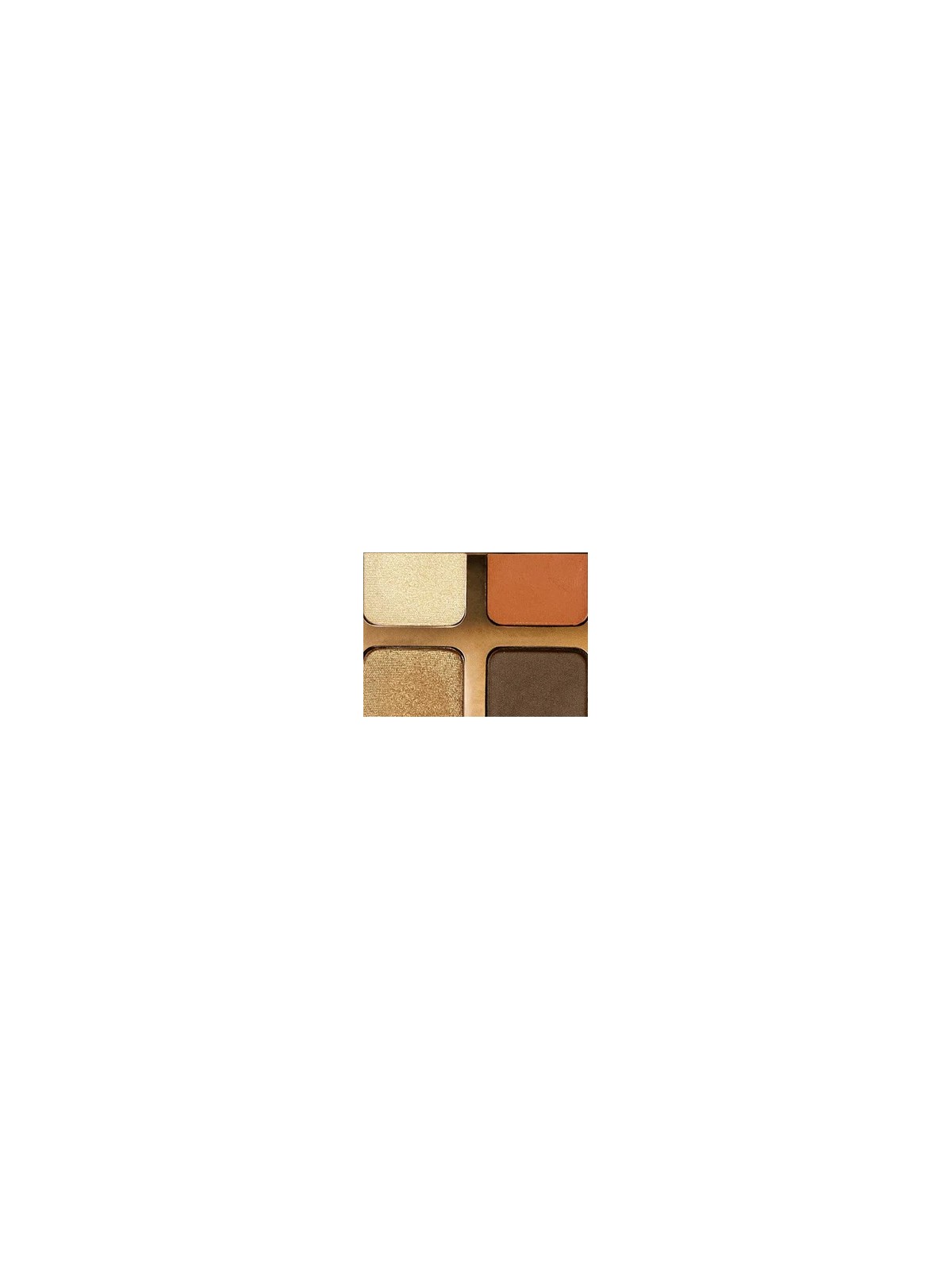 INIKA Organic Palette di ombretti Eyeshadow Quad 8 g - Tonalità: Tramonto donna