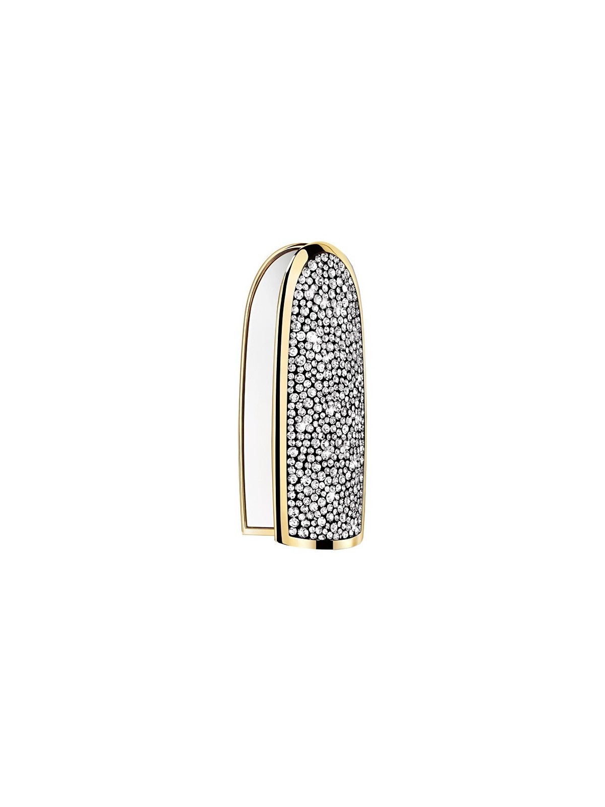 Guerlain Rossetto a specchio Rouge G Le Strassé con tappo a doppio specchio donna