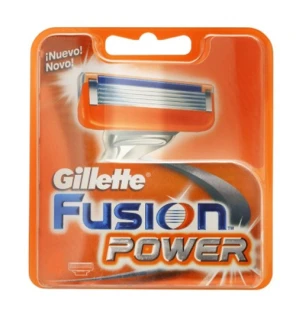 Gillette Testine di ricambio Gillette Fusion Power - Variante: 4 pezzi uomo