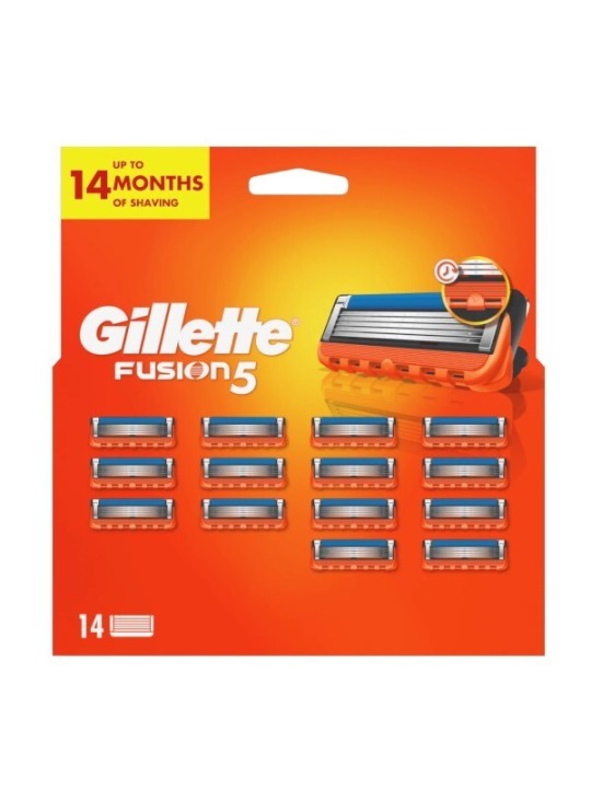 Gillette Testina di ricambio Fusion Manual 14 pz uomo