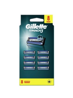Gillette Testine di ricambio Mach3 8 pz uomo