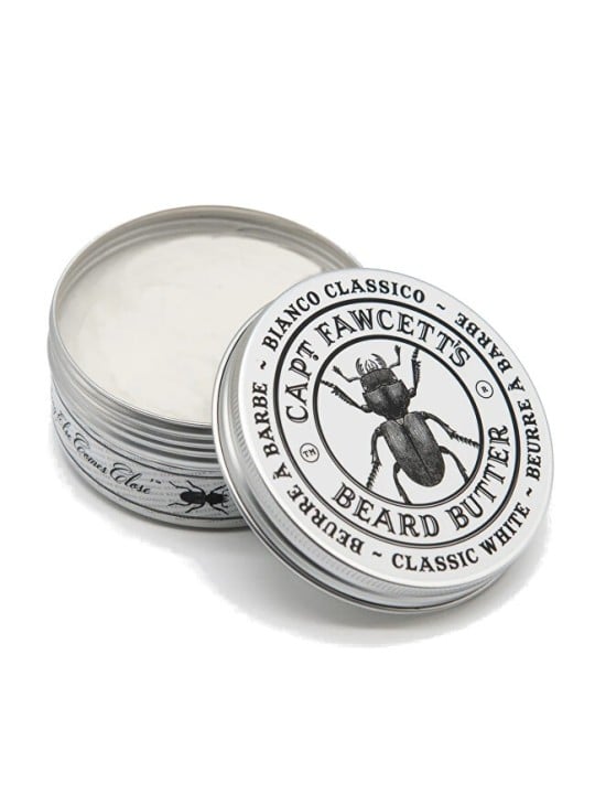Captain Fawcett Burro nutriente per barba Bianco Classico Burro Barba 80ml uomo