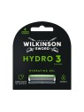 Wilkinson Sword Testine di ricambio Hydro 3 Black Edition 4 pezzi uomo
