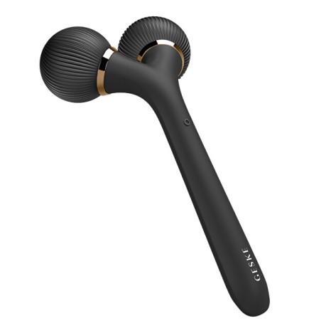 GESKE Massaggiatore sonico per viso e corpo 4 in 1 Sonic Facial & Body Roller - Variante: Grigio donna