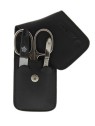 Pfeilring Solingen Set da viaggio per manicure 3 pezzi nero donna