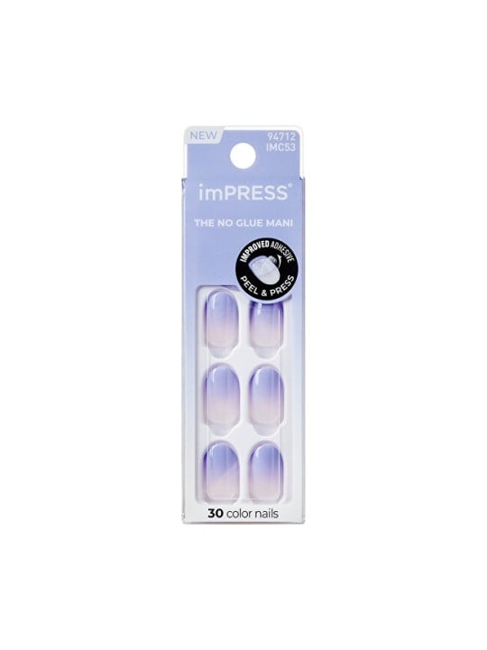KISS Unghie autoadesive imPRESS Color Nails Friendzone 30 pezzi donna