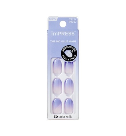 KISS Unghie autoadesive imPRESS Color Nails Friendzone 30 pezzi donna