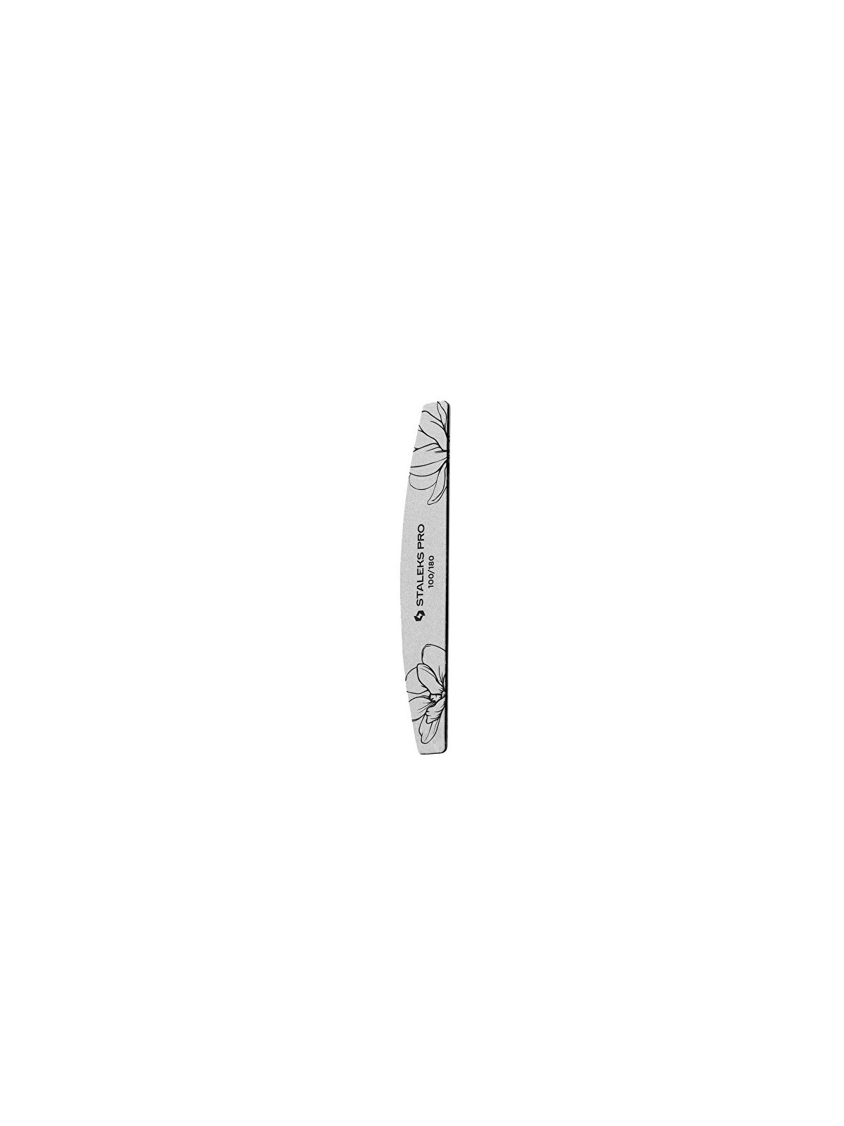 STALEKS Lima per unghie minerale Expert 40 100/180 Lima per unghie minerale Crescent 25 pezzi donna