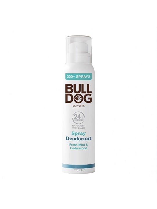 Bulldog Deodorante spray alla menta fresca e legno di cedro 125ml uomo