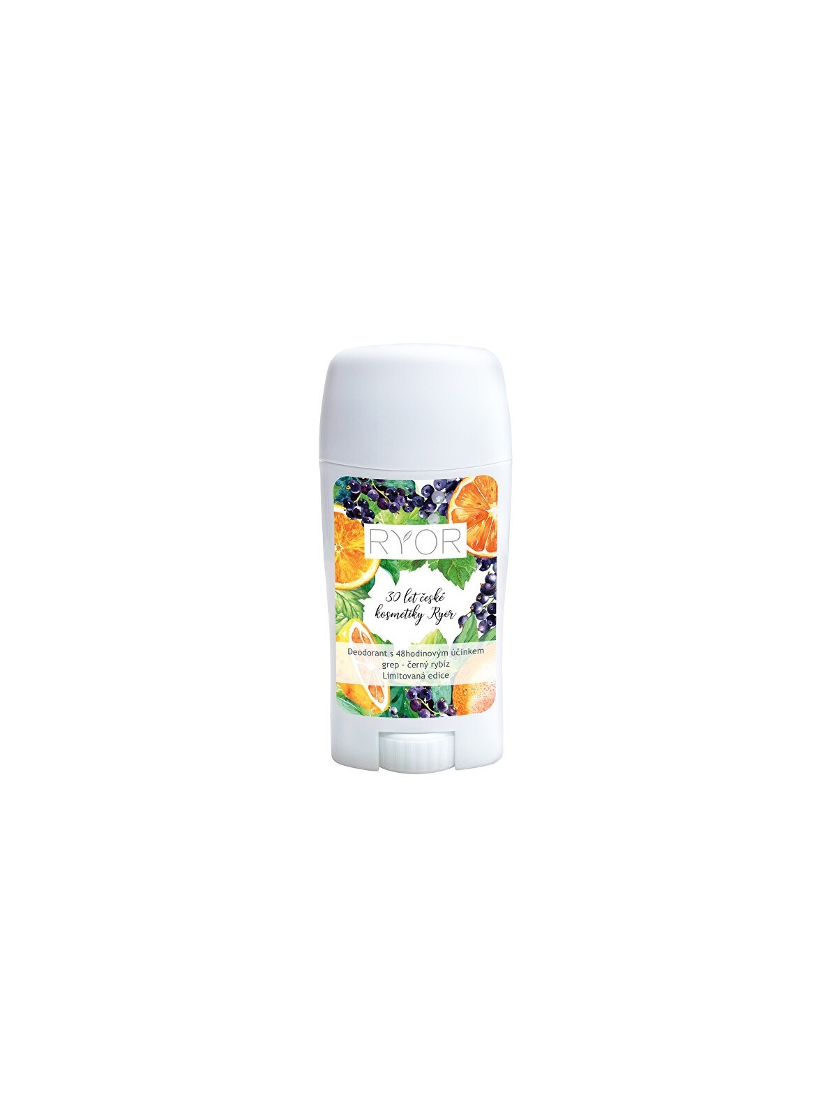 RYOR Deodorante effetto 48 ore al profumo di pompelmo e ribes nero 50ml donna