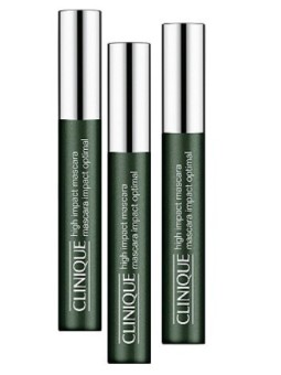 Clinique Mascara High Impact Mascara volumizzante confezione regalo 3 x 7ml donna