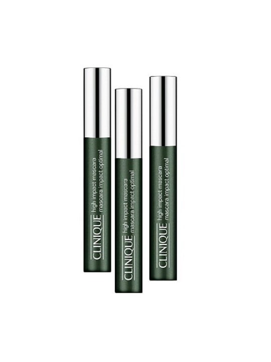Clinique Mascara High Impact Mascara volumizzante confezione regalo 3 x 7ml donna