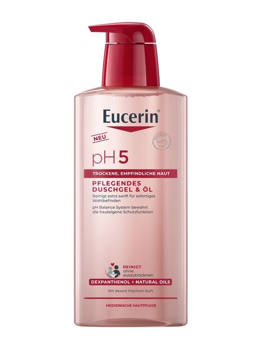 Eucerin Docciaschiuma e Olio pH5 Docciaschiuma e Olio - Volume: 400ml donna