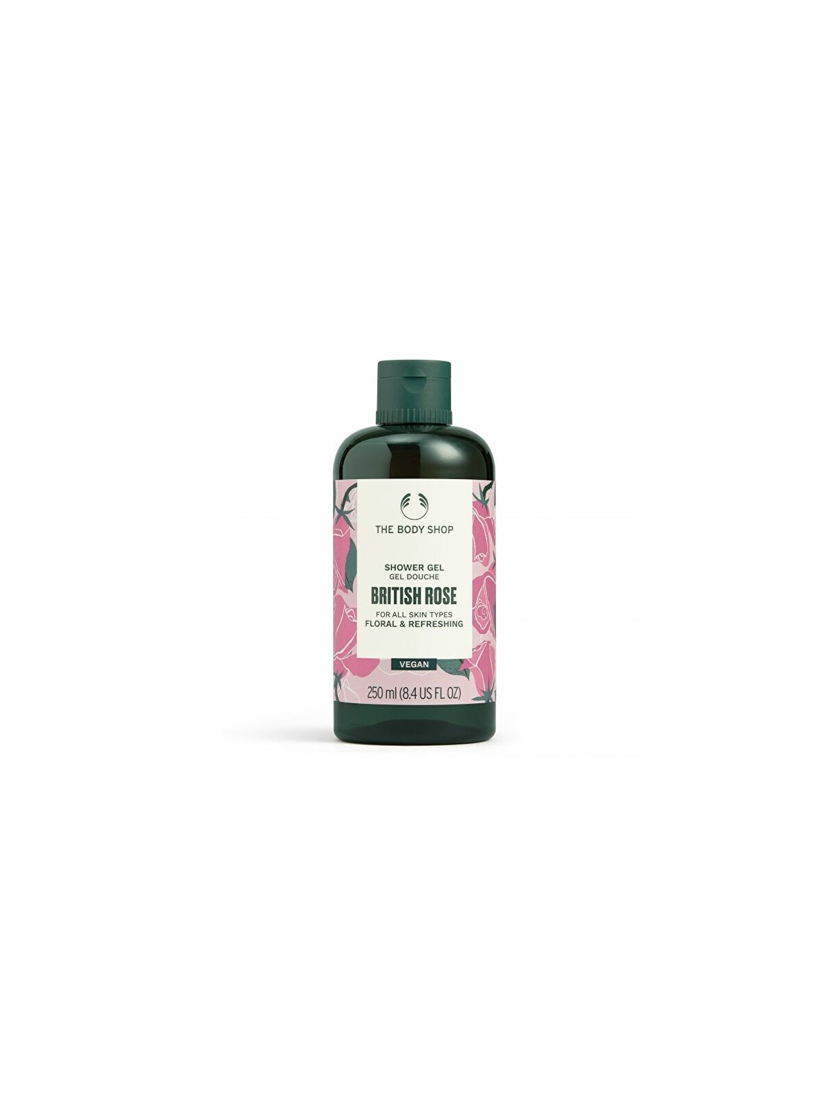The Body Shop Gel doccia alla rosa britannica 250ml donna