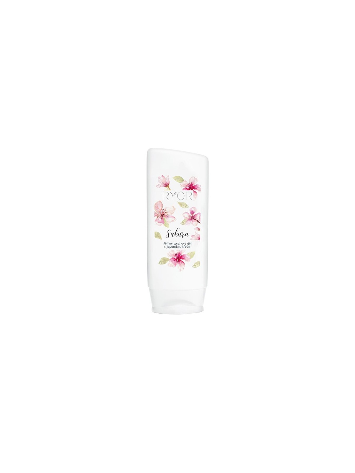RYOR Gel doccia delicato alla ciliegia giapponese Sakura 200ml donna