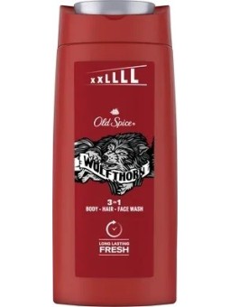 Old Spice Gel doccia 3 in 1 Wolfthorn Corpo, Capelli, Viso 675ml uomo