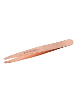 Tweezerman Pinzette oblique in oro rosa unisex