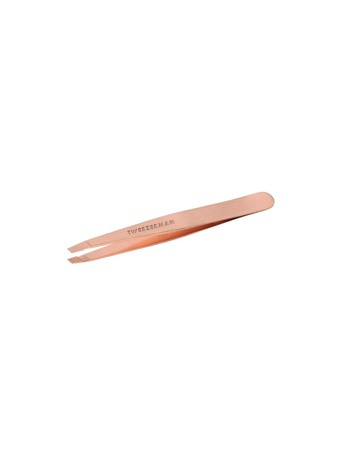 Tweezerman Pinzette oblique in oro rosa unisex