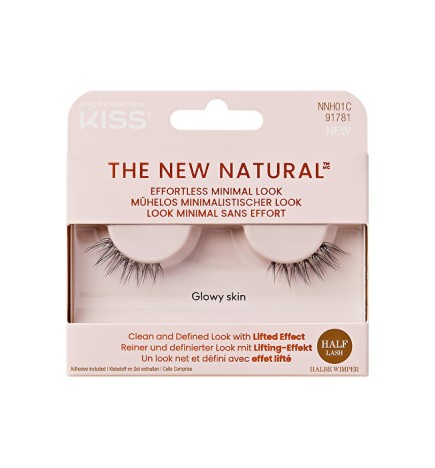 KISS Ciglia artificiali Le nuove mezze ciglia naturali donna