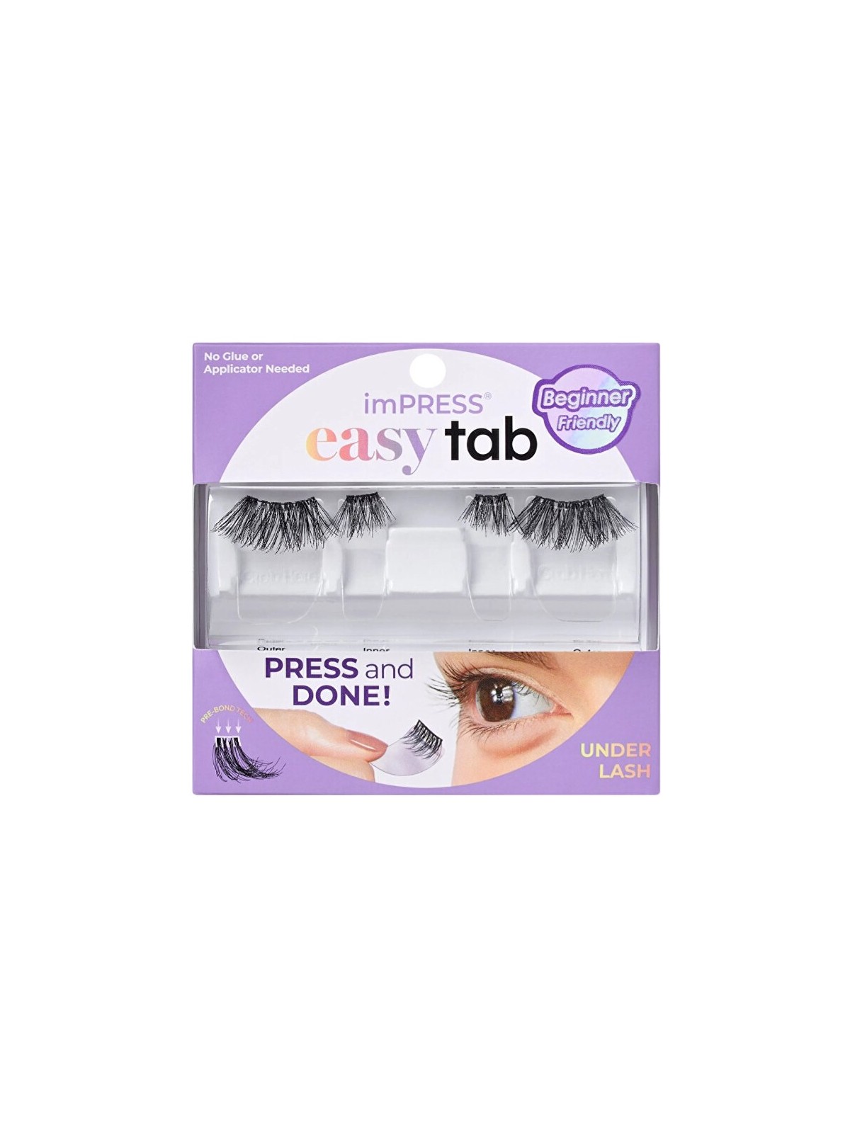 KISS Ciglia finte ImPRESS Easy Tab 03 donna