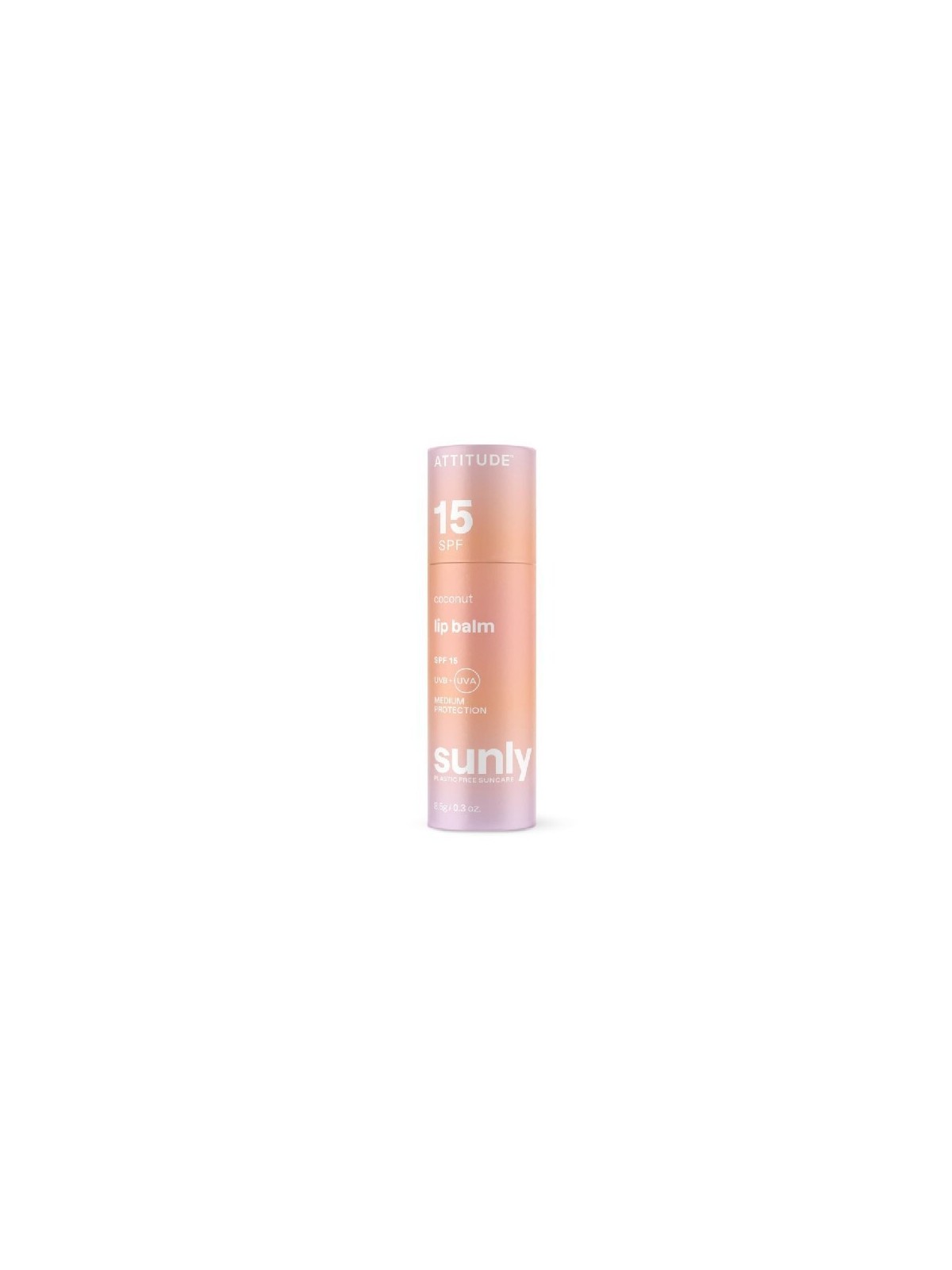 Attitude Balsamo labbra protettivo minerale al profumo di cocco SPF 15 Balsamo labbra 8,5 g donna