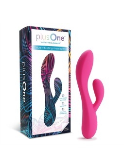 PlusOne Stimolatore vibrante doppio rosa donna