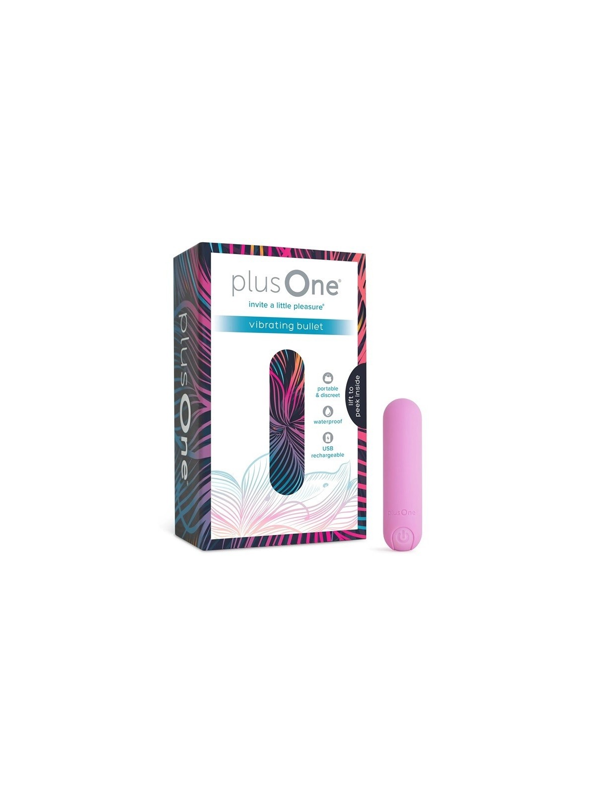 PlusOne Mini vibratore rosa donna