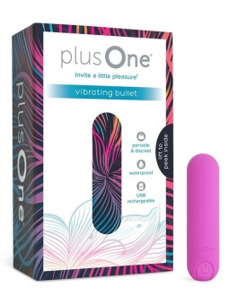 PlusOne Mini vibratore rosa scuro donna