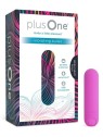 PlusOne Mini vibratore rosa scuro donna