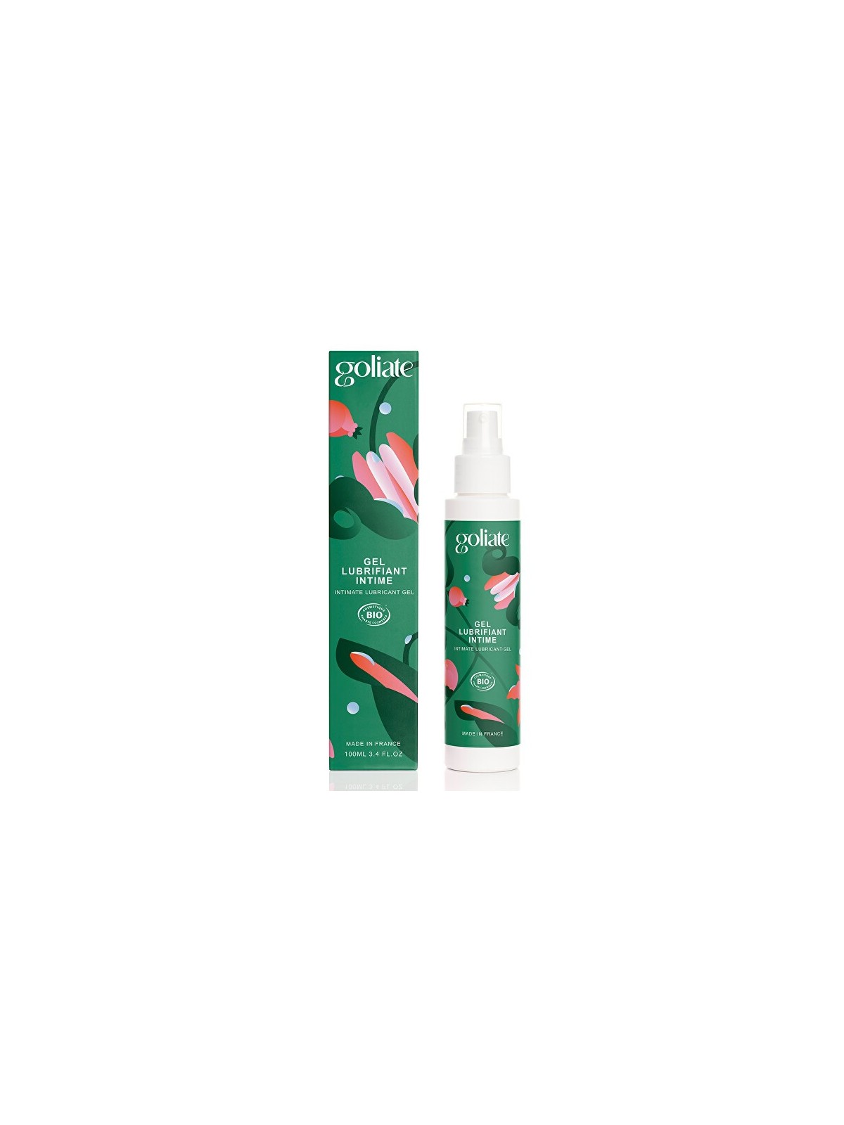 Goliate Gel lubrificante biologico Gel lubrificante intimo 100ml unisex