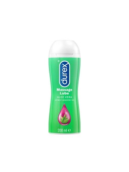 Durex Gel massaggio intimo 2 in 1 con Aloe Vera 200ml unisex
