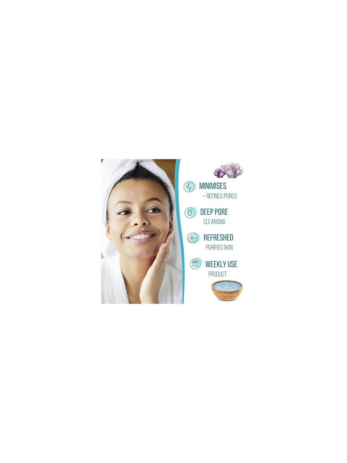 Maschera del Mar Morto 7th Heaven MUD 100 gr Unisex