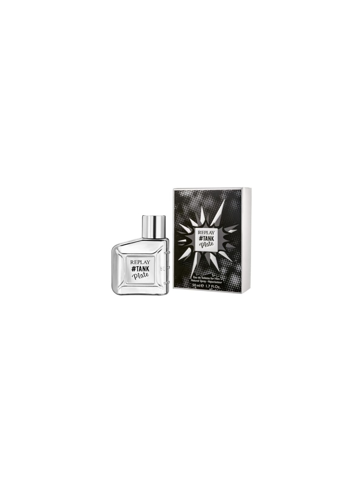 Replay Piastra serbatoio per lui eau de toilette uomo 50ml