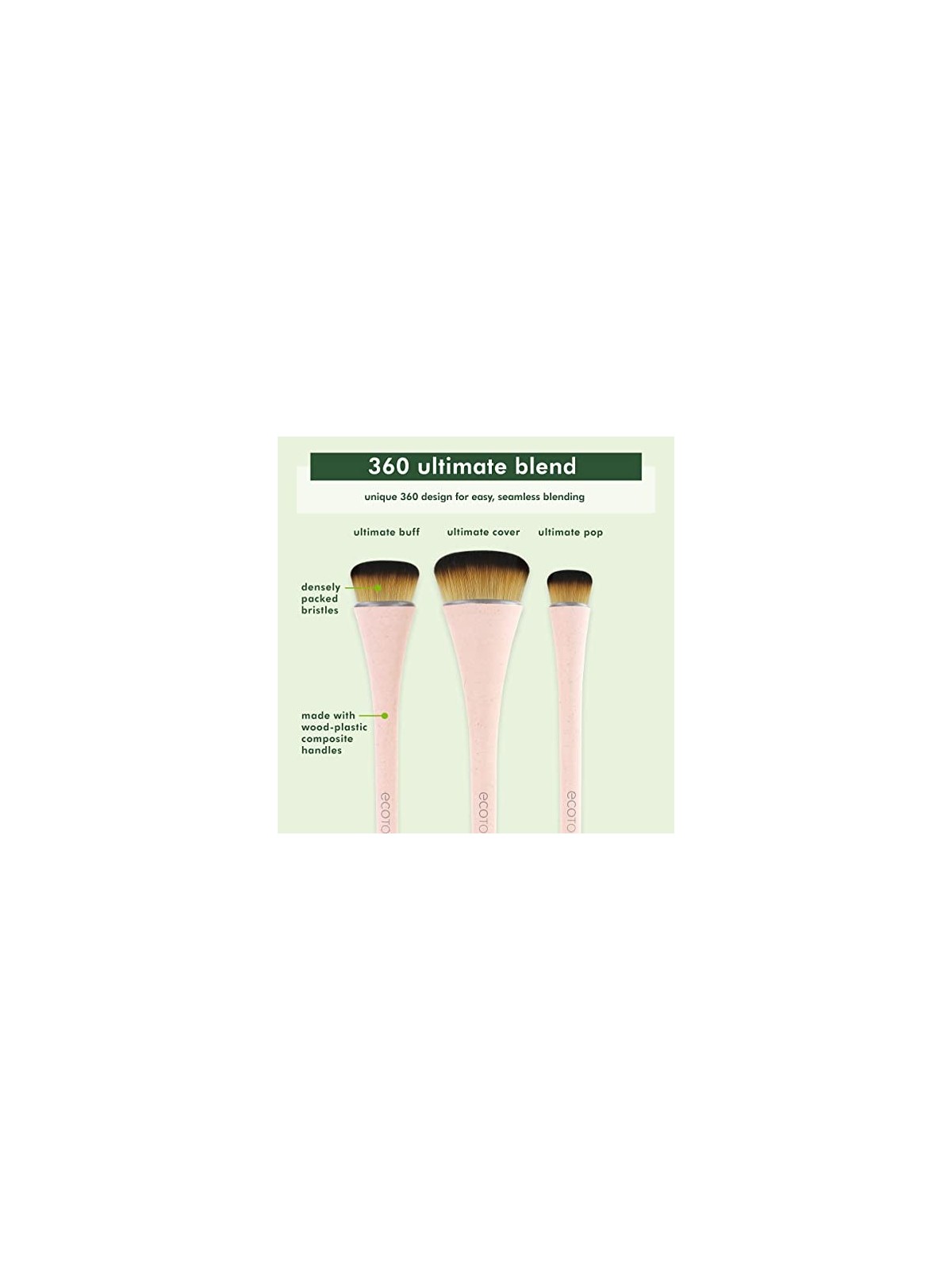 Set pennelli trucco Ecotools 360ï¿½ï¿½ ULTIMATE blend