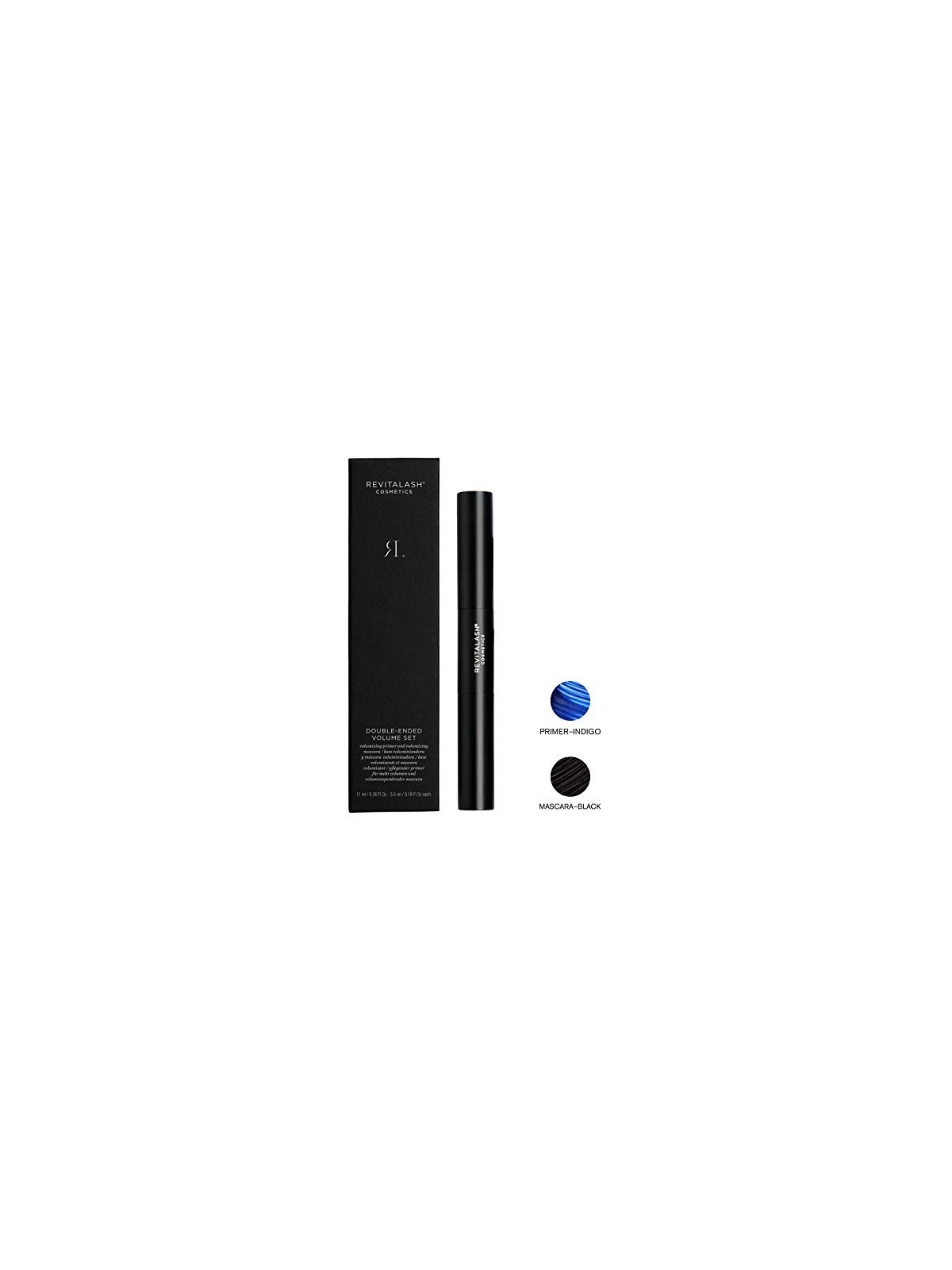 RevitaLash Mascara volumizzante doppio e primer 11ml + 5,5ml - Tonalità: Nero donna RevitaLash www.essenzetotalstyle.com 