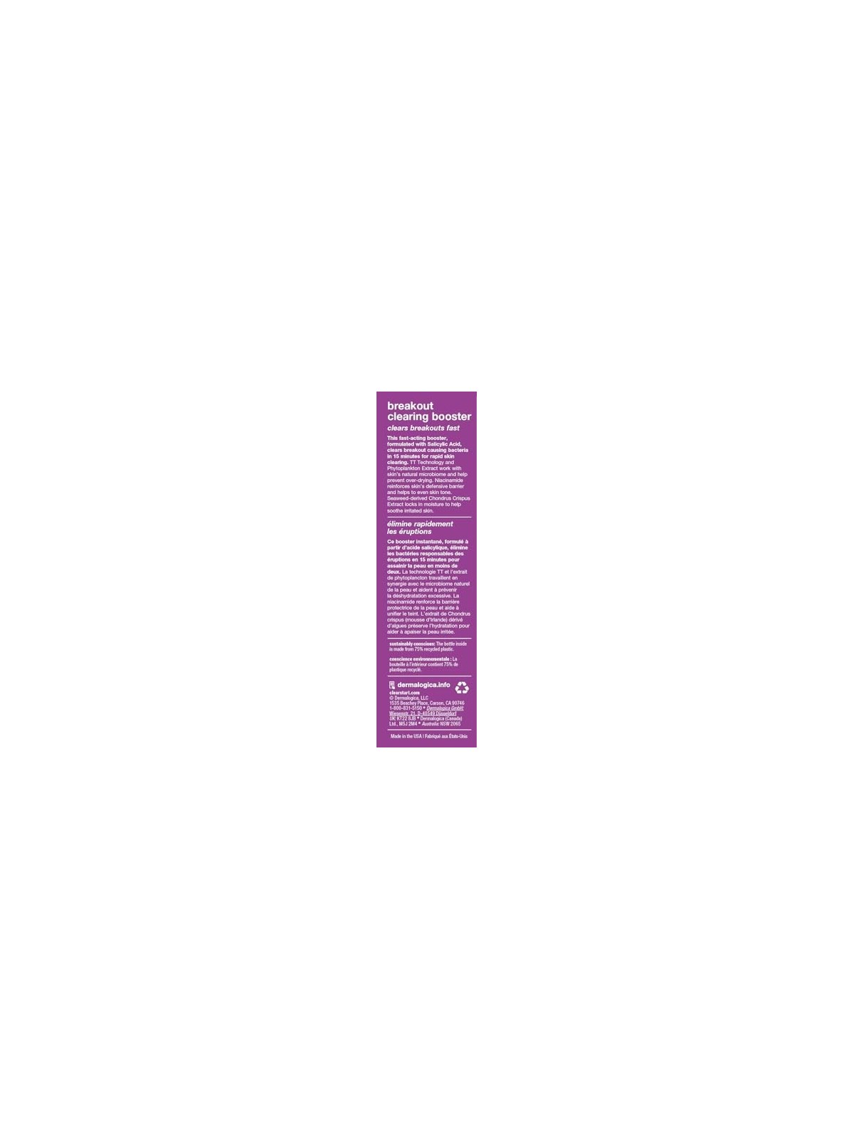 Siero viso Dermalogica Clear Start. Per una pelle chiara e senza imperfezioni. 30ml.