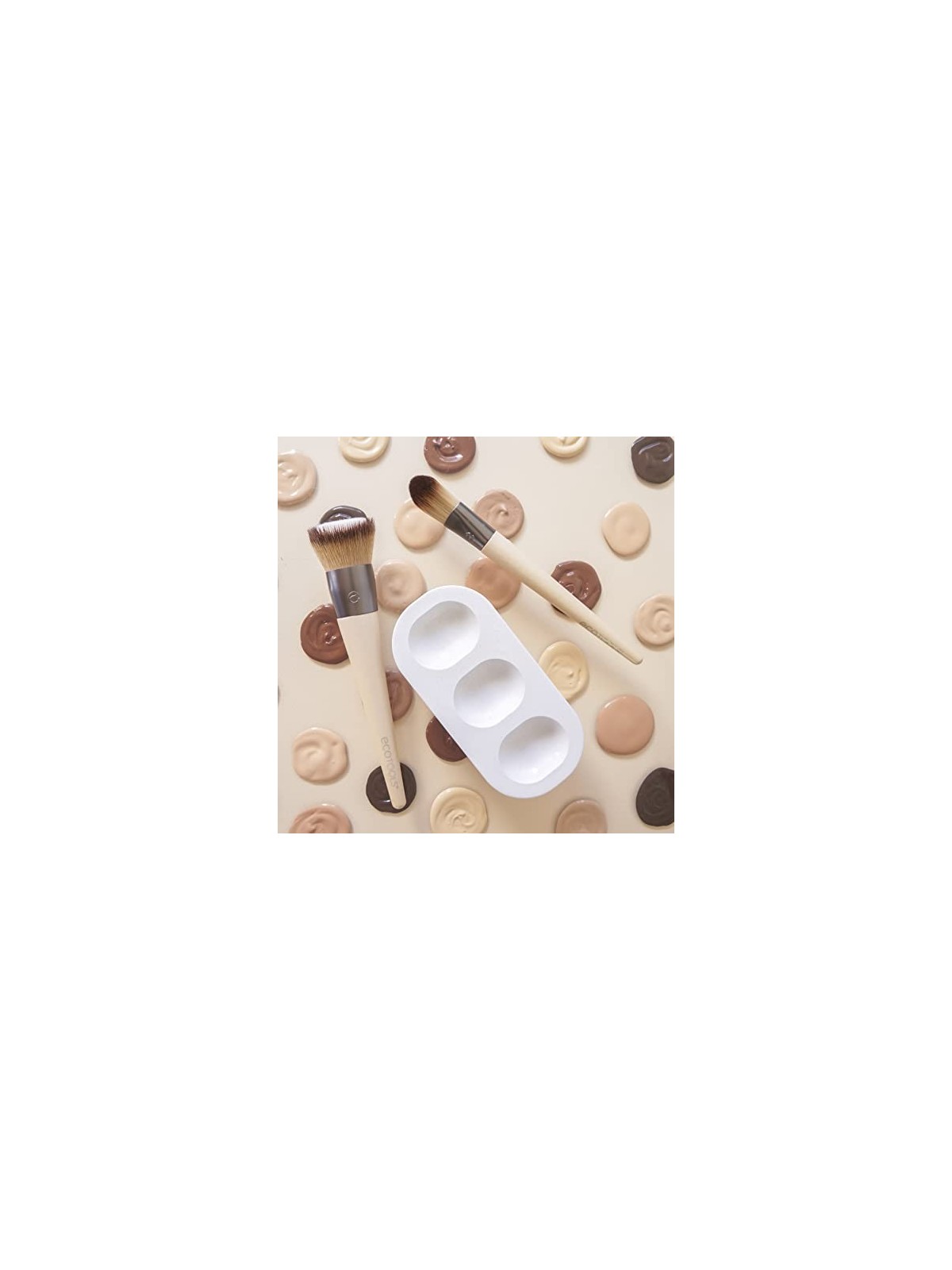 EcoTools Custom Match Duo Pennello per trucco liquido donna