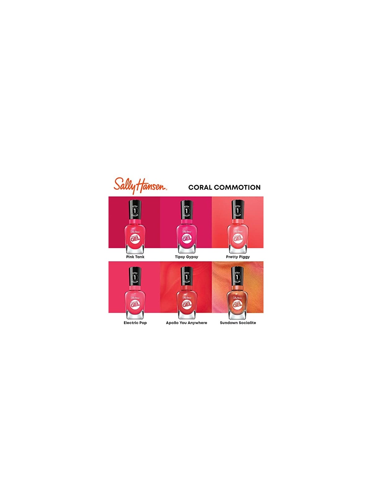 Sally Hansen MIRACLE GEL 342apollo ti porto ovunque donna