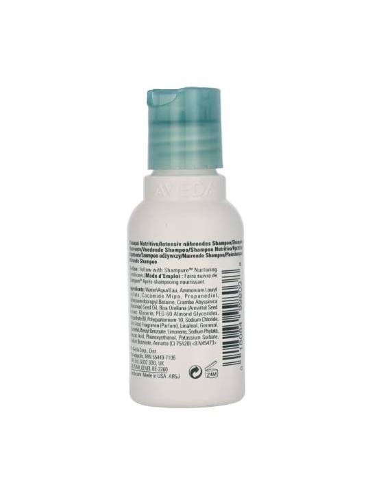 Shampoo nutriente Aveda Shampure Nurturing unisex 50ml
