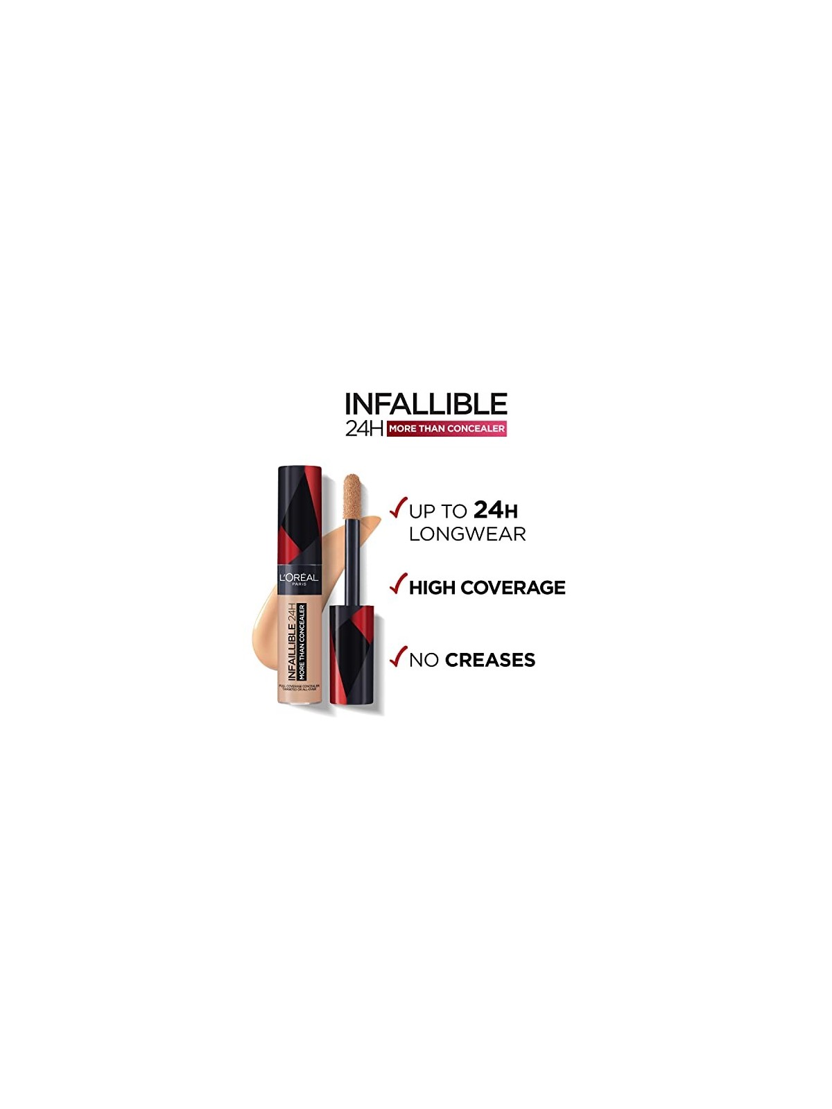 Correttore viso e occhi L'OREAL Infaillible More Than Concealer 320 Porcelain 11ml