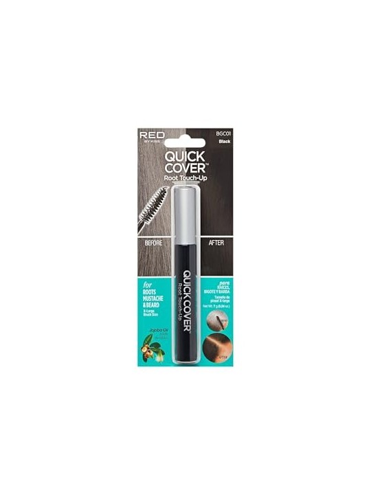 Kiss My Face Ritocco radice copertura rapida 7 g donna Black