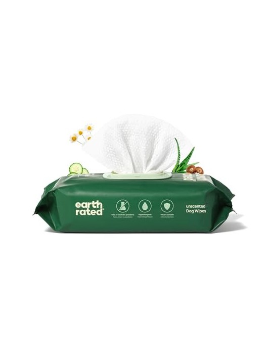 Earth Rated PET WIPES bio senza profumo 100 unitï¿½ï¿½