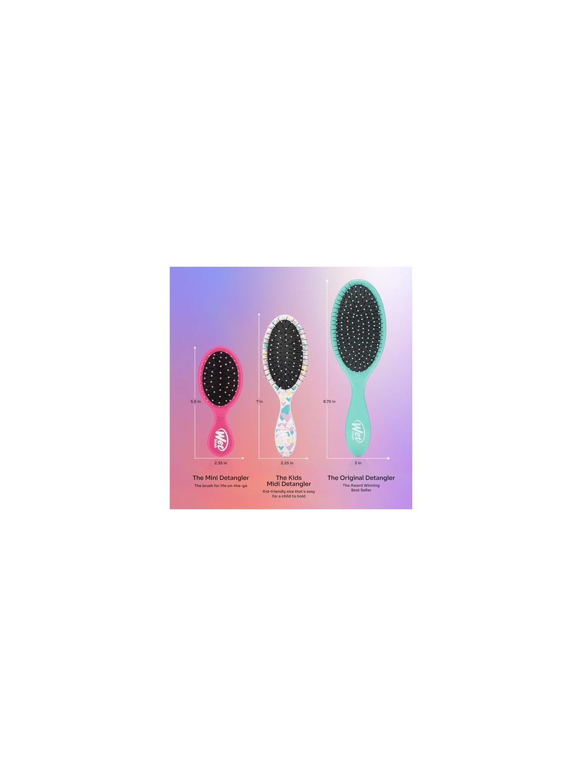 Spazzola Wet Brush Arcobaleno Bimbi Detangler
