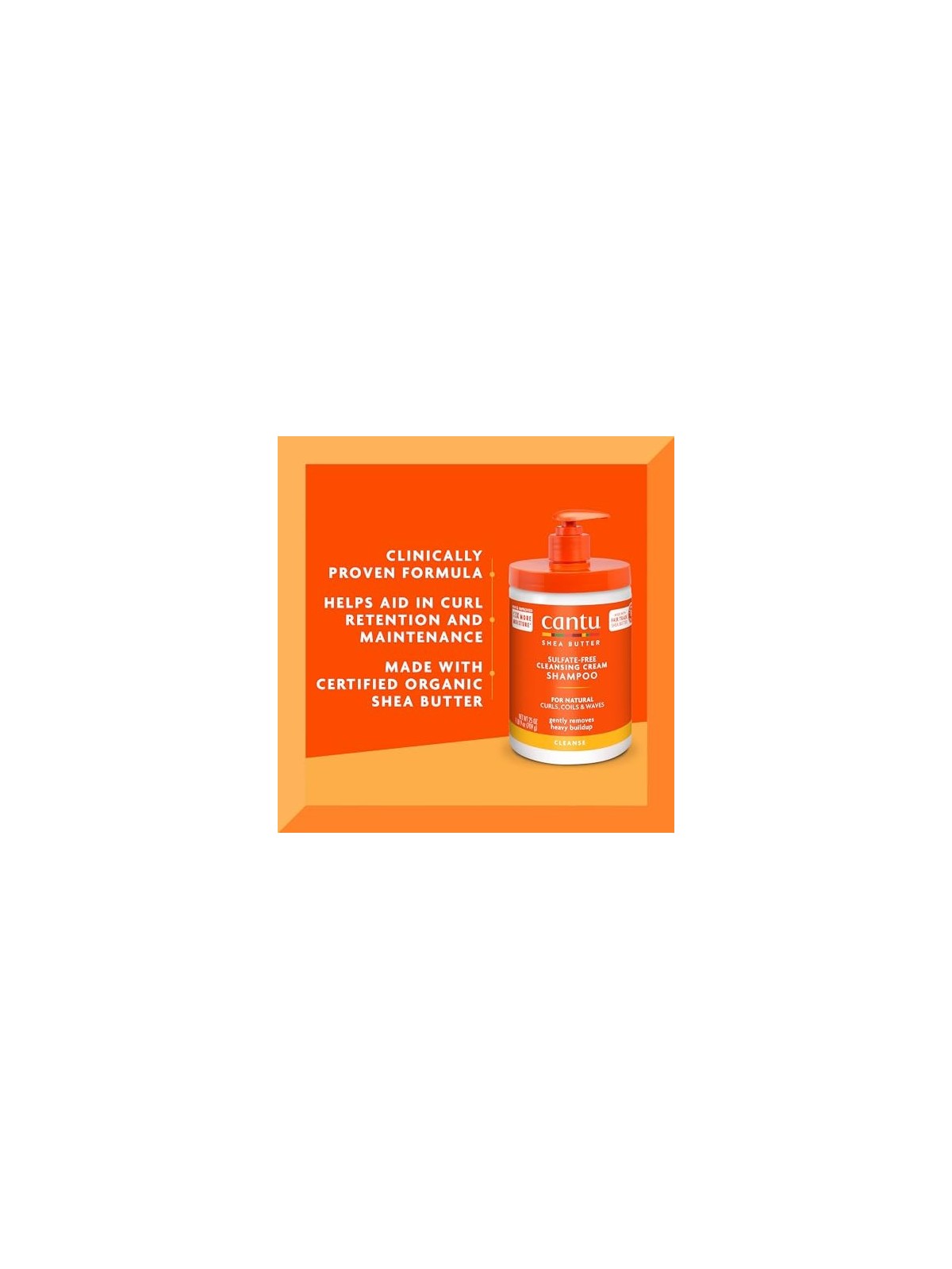 Cantu Shampoo Crema Detergente 709 gr